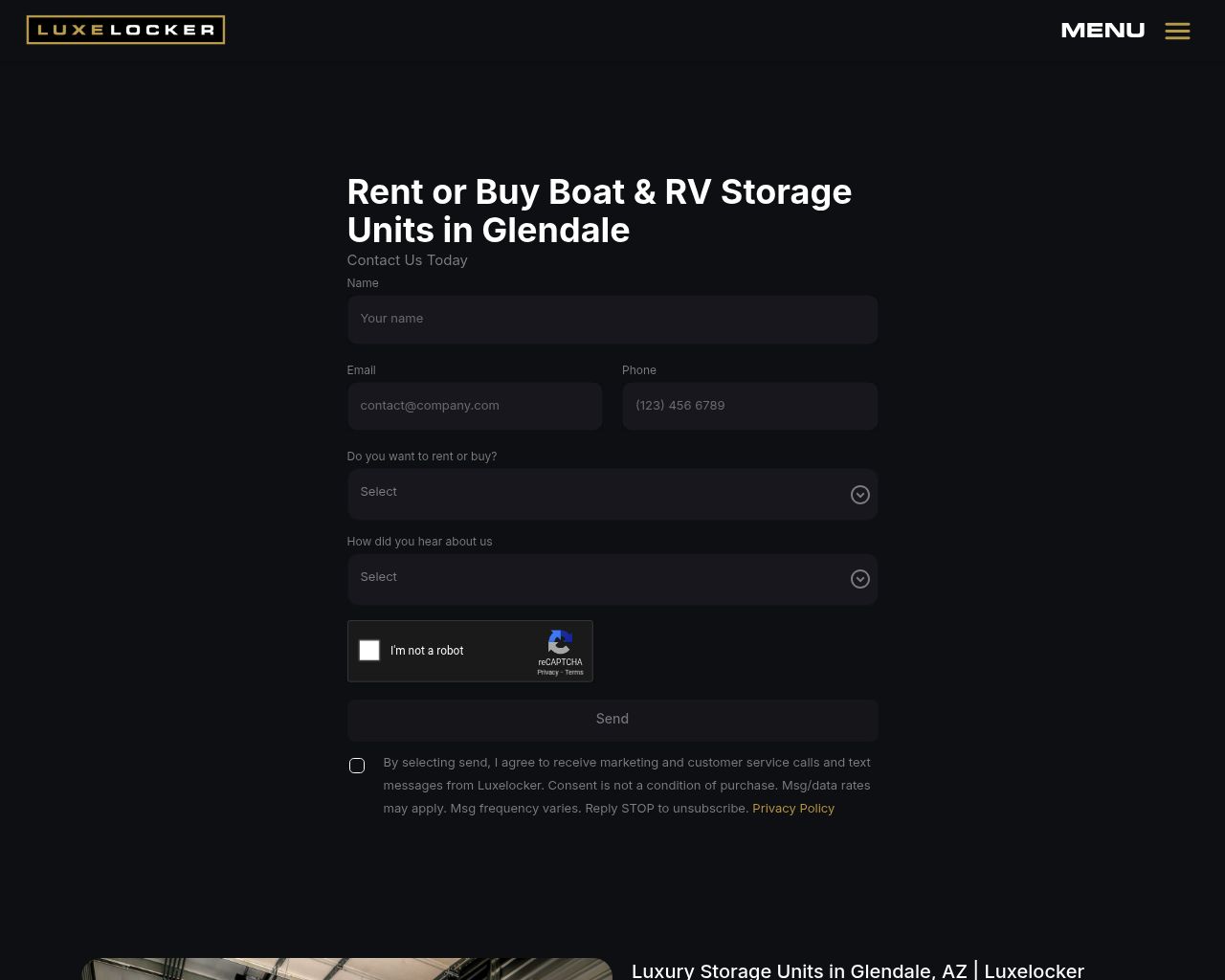 Luxelocker Luxury Storage - Glendale, AZ