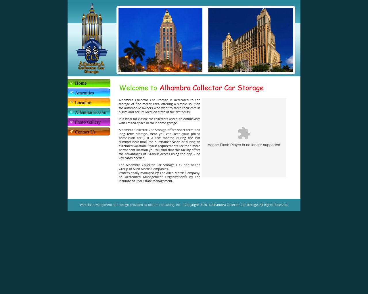 Alhambra Collector Car Storage